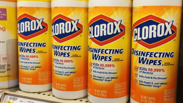 Clorox cleaned up in the latest quarter.