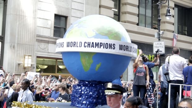 Behind the Scenes: Women's World Cup Ticker Tape Parade