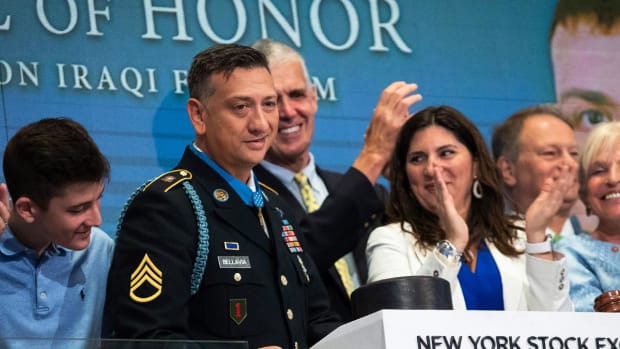 What Surprised Medal of Honor Recipient David Bellavia About the NYSE Floor