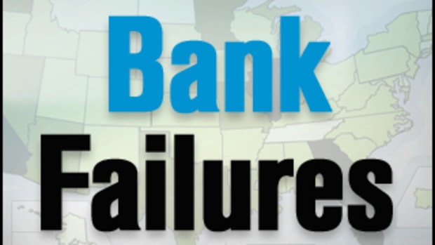 Kansas Bank Fails; 2011 Tally at 64
