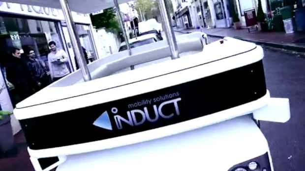 Test Driving the First Self-Driving Vehicle