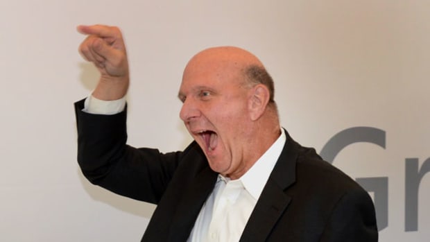 Steve Ballmer Says He Wants to See More Profit Growth from Microsoft