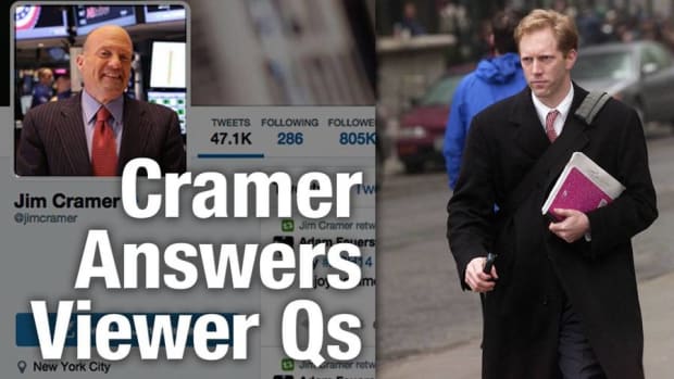 Jim Cramer Fields Questions From Viewers Including Henry Blodget