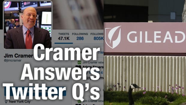 Jim Cramer Sees Gilead Sciences Breaking Out and It's a Stock to Own