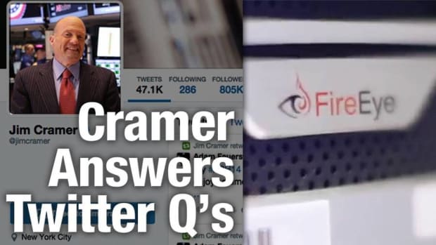 Jim Cramer Says FireEye a Cybersecurity Stock Worth Considering