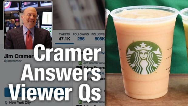 Jim Cramer Says Starbucks, Nike Best Large Cap Stocks for Growth