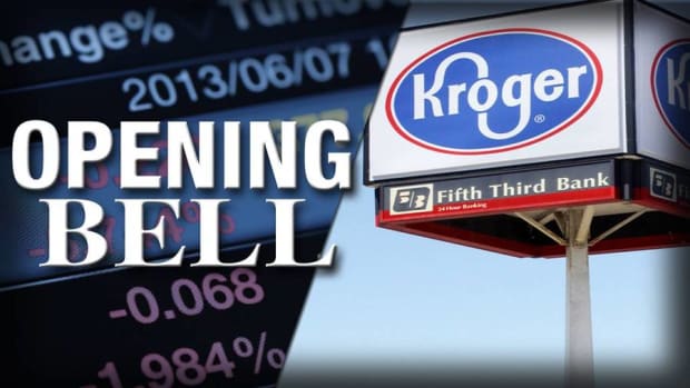 U.S. Stocks Open Slightly Higher as Kroger Makes an Offer to Buy Roundy's