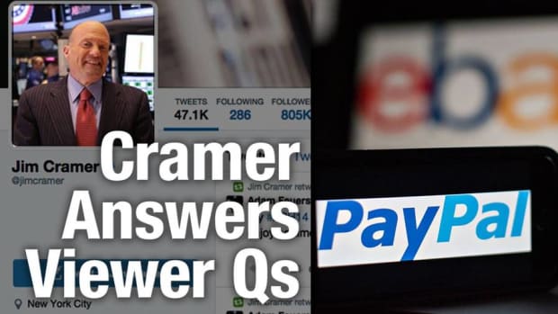 Jim Cramer Likes PayPal, Newell Rubbermaid, Stanley Works