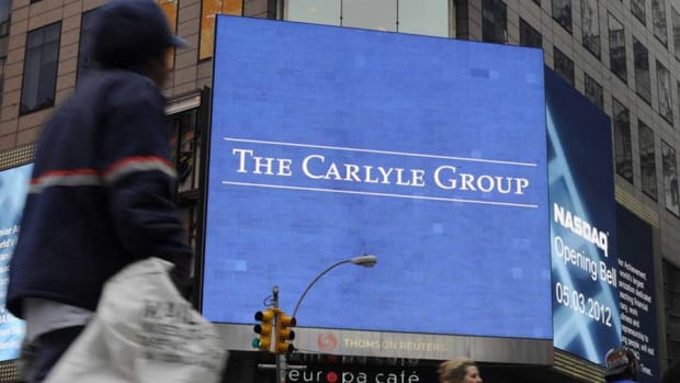 Carlyle Group's David Rubenstein Says Market Valuations High