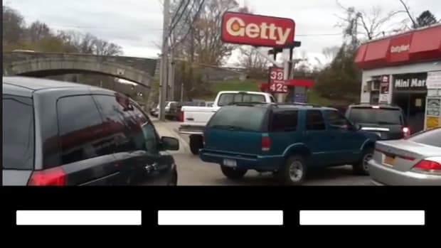 Gas Shortages Cause Long Lines