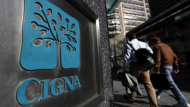 Here's Why Shares of Cigna are Higher Thursday