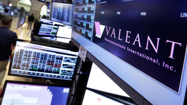 Midday Report: Valeant Jumps on FDA Approval; Dow at Records