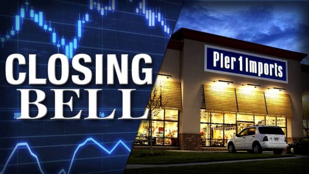 Closing Bell: Pier 1 Surges on Preliminary Sales; U.S. Stocks Mixed