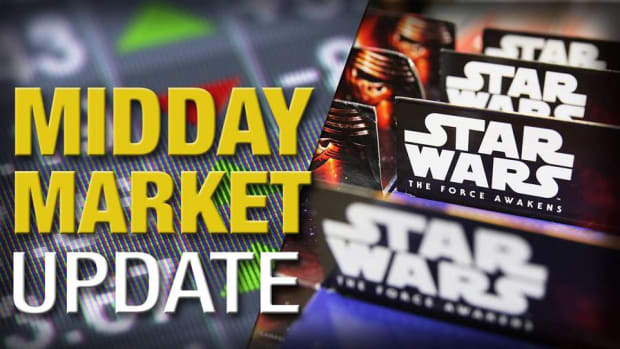 Midday Report: U.S. Stocks Slip; 'Star Wars' Leads Chinese Box Office