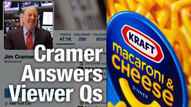 Jim Cramer Says Kraft Heinz Can Go Much Higher, Likes Chubb