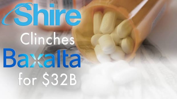 Shire to Acquire Biopharma Company Baxalta in $32B Deal