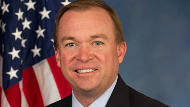 Mulvaney, Trump's Budget Chief Pick, Compares U.S. Debt to Family Finances