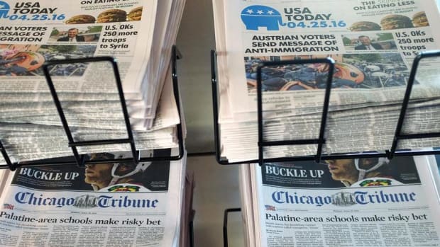Tribune Says No to Gannett, As Institutional Shareholders Balk