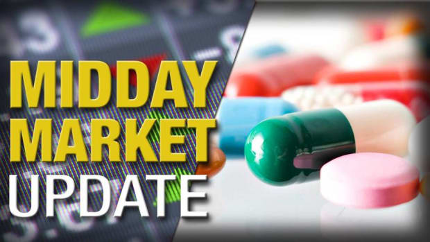 Midday Report: Dyax Deal Boosts Health Care; Stocks Climb