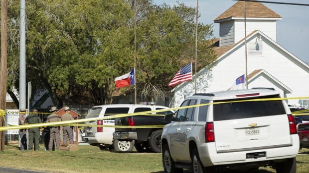 Trump Calls Texas Church Shooting 'Sad Event' After 26 Killed in Sunday Rampage