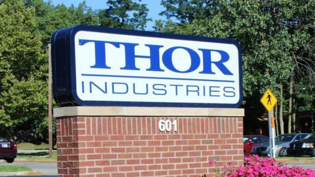 Jim Cramer Reacts to Thor Industries Earnings
