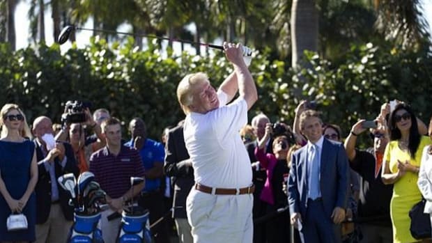 Here's How You Can Easily Tell Golf Addict President Trump Absolutely Loves the Masters