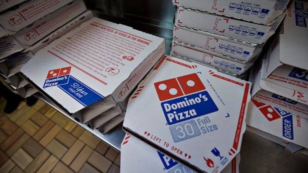 Domino's is still reeling in more sales than last year.