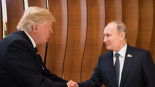 Trump Says He Sees 'Positive Things Happening' for U.S. and Russia Ahead of Putin Meeting