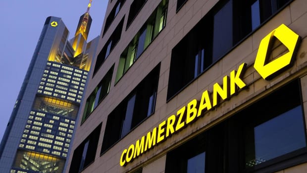 Commerzbank Rises After Cerberus Pounces On Germany's Second-Biggest Lender