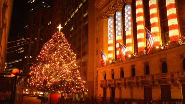 New York Stock Exchange Christmas