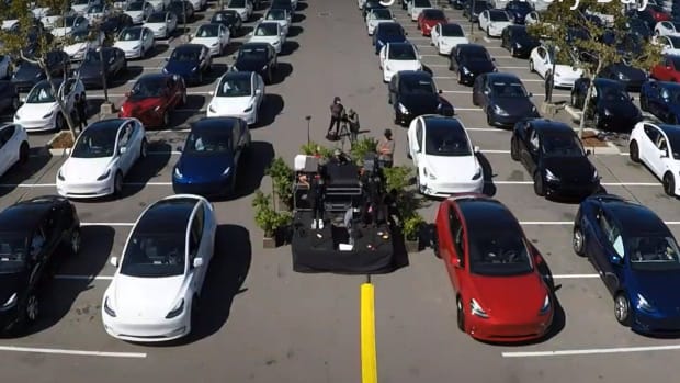 Tesla Parking Lot Lead