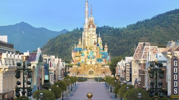 The Castle of Magical Dreams. Photo: Hong Kong Disneyland