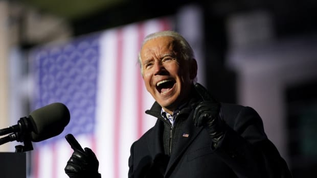 Joe Biden appears to be edging closer to victory. Photo: Reuters