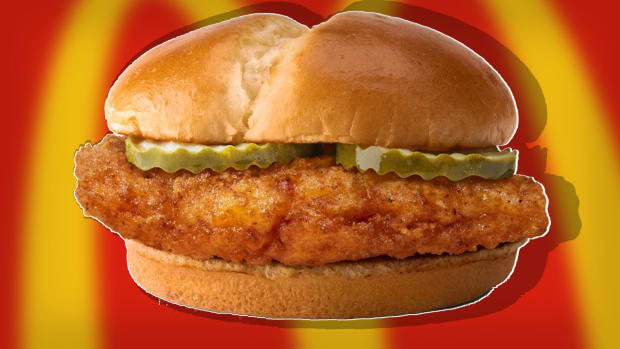 McDonald's crispy chicken sandwich Lead