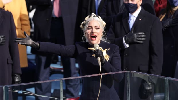 Lady Gaga Inauguration Day Lead