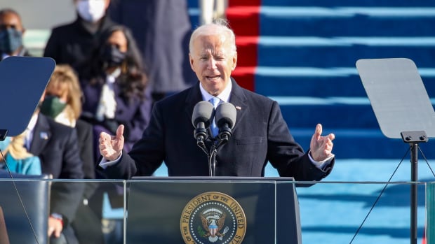 Joe Biden Inauguration Day Lead