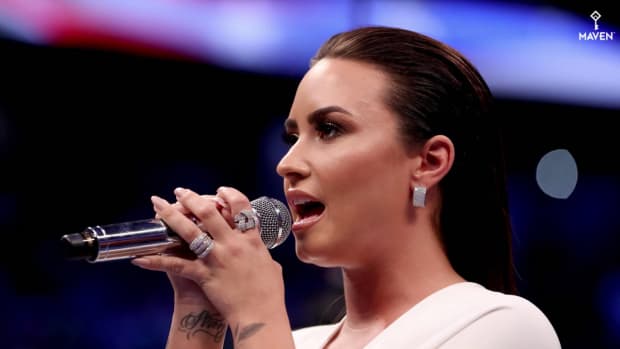 Demi Lovato Sings The National Anthem Ahead of Super Bowl LIV