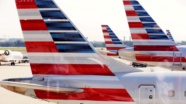 American Airlines aircraft at Ronald Reagan Washington National Airport in Washington DC. Photo: Reuters