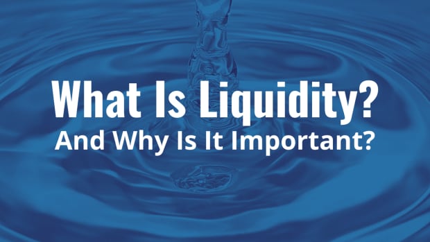 Image of ripples of water with the text overlay: "What Is Liquidity? And Why Is It Important?"