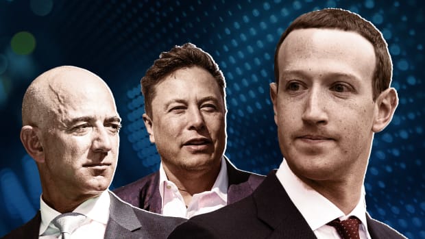 Musk Bezos Zuckerberg Lead