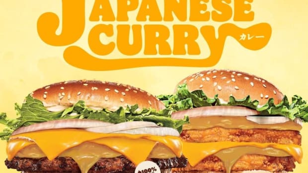 Burger King offers curry-topped sandwiches in some markets.