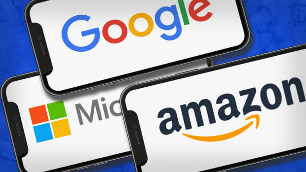 Google Amazon Microsoft Lead