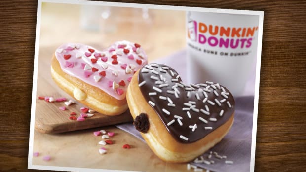 Valentine's Day Dunkin Donuts Lead