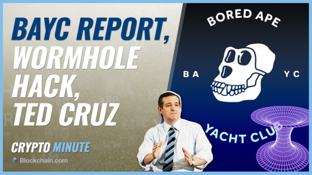 Buzzfeed puts names behind the Bored Ape Yacht Club, Wormhole faces $325 million hack, Ted Cruz buys the dip in bitcoin. Watch the Crypto Minute Monday.
