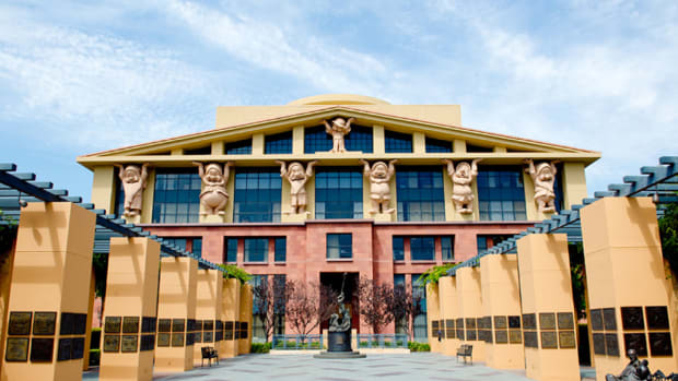 Disney's headquarters building