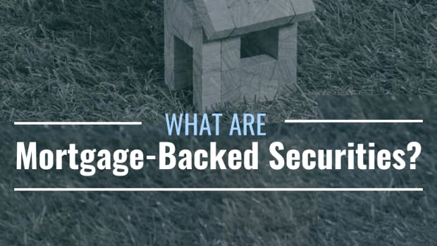 Image of a house with the text overlay: "What Are Mortgage-Backed Securities?"