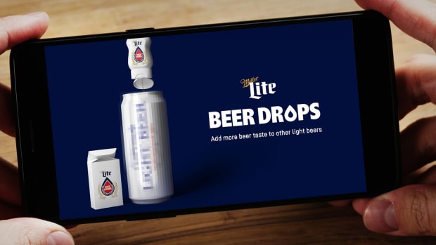 Miller Lite Beer Drops Lead JS