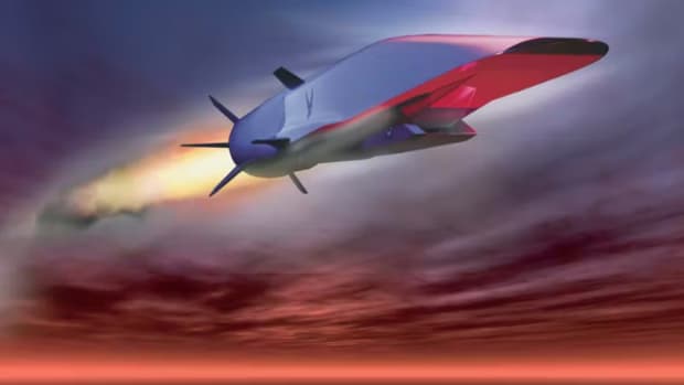 Hypersonic missiles can change course to avoid detection and anti-missile defenses. U.S. Air Force graphic