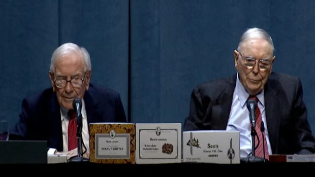 Warren Buffett and Charlie Munger CNBC screen grab