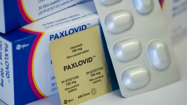 Paxlovid may help prevent severe illness in patients at highest risk for COVID-19 complications. picture alliance/picture alliance via Getty Images
